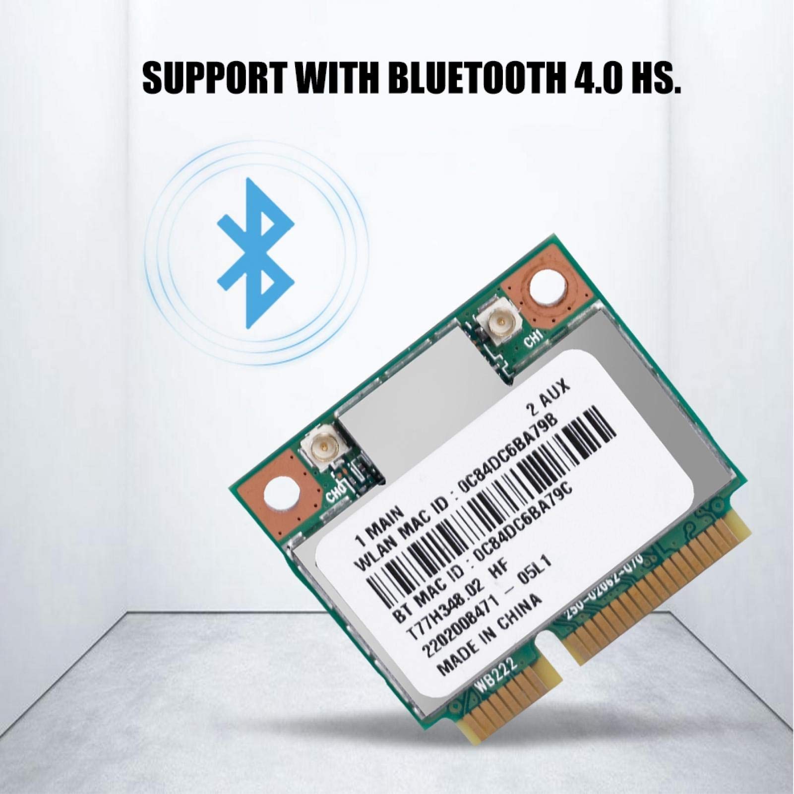 Kuuleyn AR5B22 Scheda WiFi Half Mini PCIe 300 Mbps
