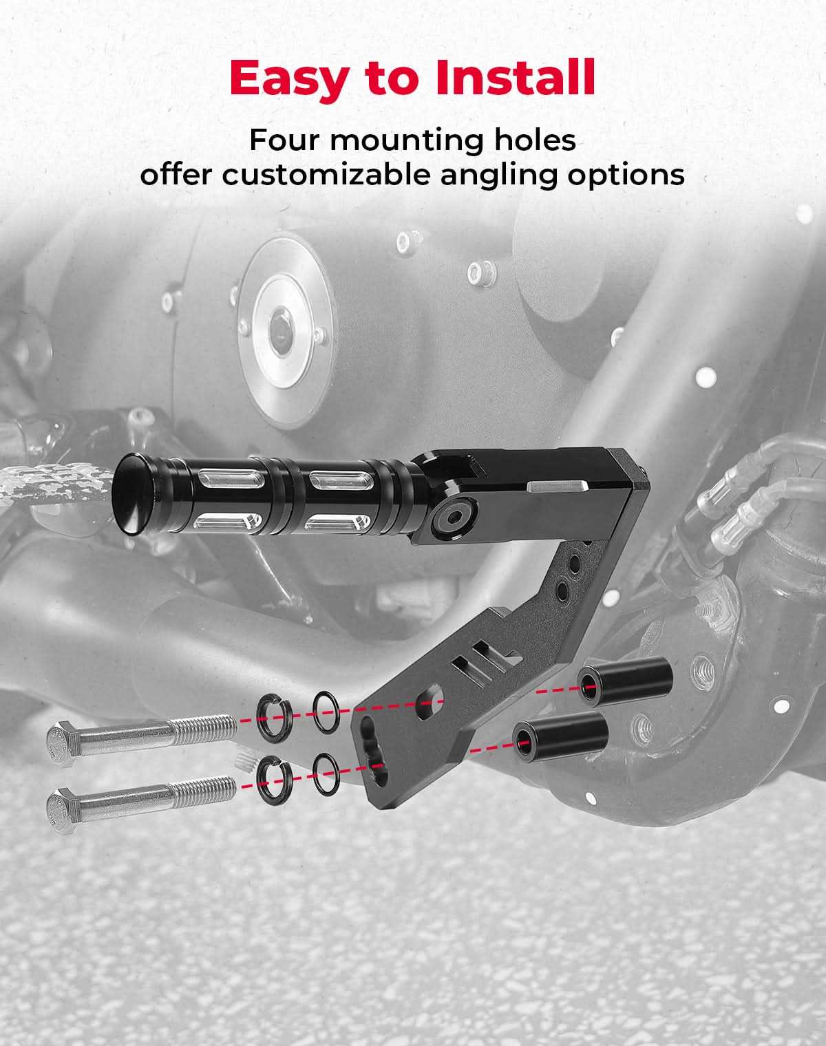 KEMIMOTO Pedane Highway Sportster 883 1200 Regolabili