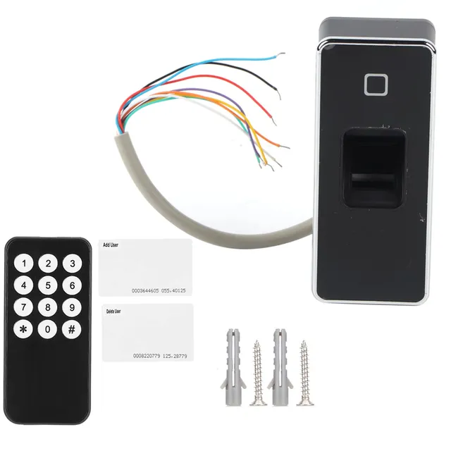 Kuuleyn Controller Accessi RFID Impronte Tastiera Controllo Accessi Metallo