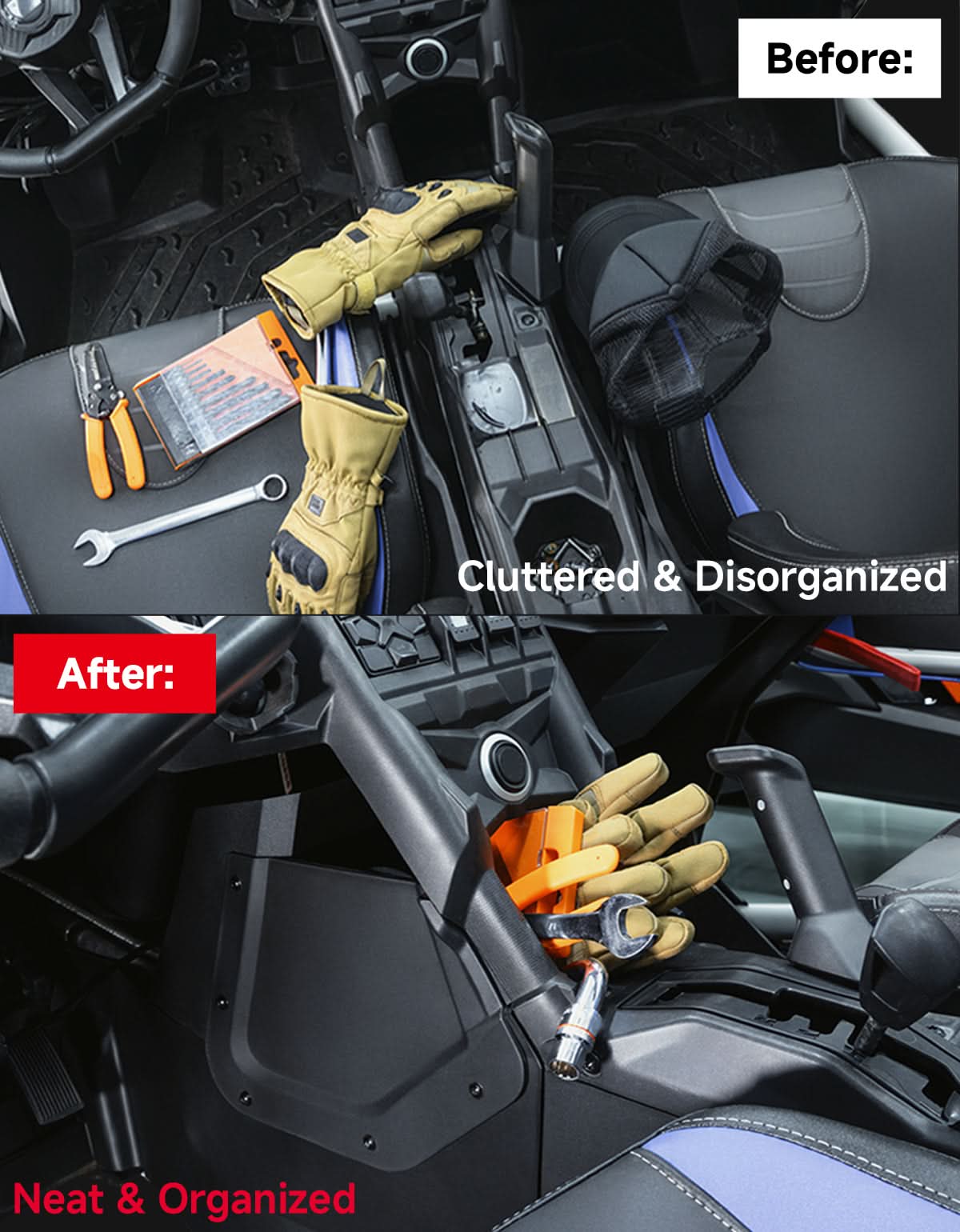 Kemimoto Maverick X3 cover console centrale anteriore