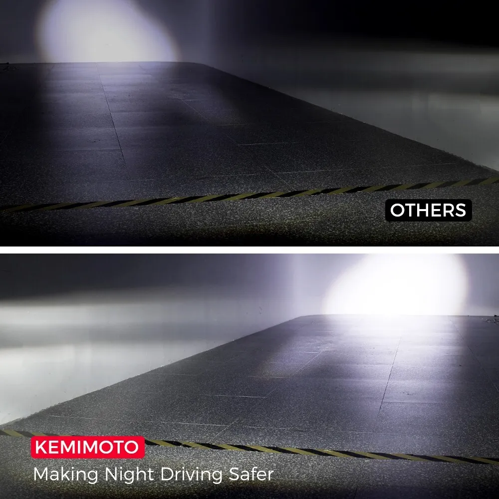 Kemimoto Fari LED Yamaha YFZ 450 Raptor 700 IP67