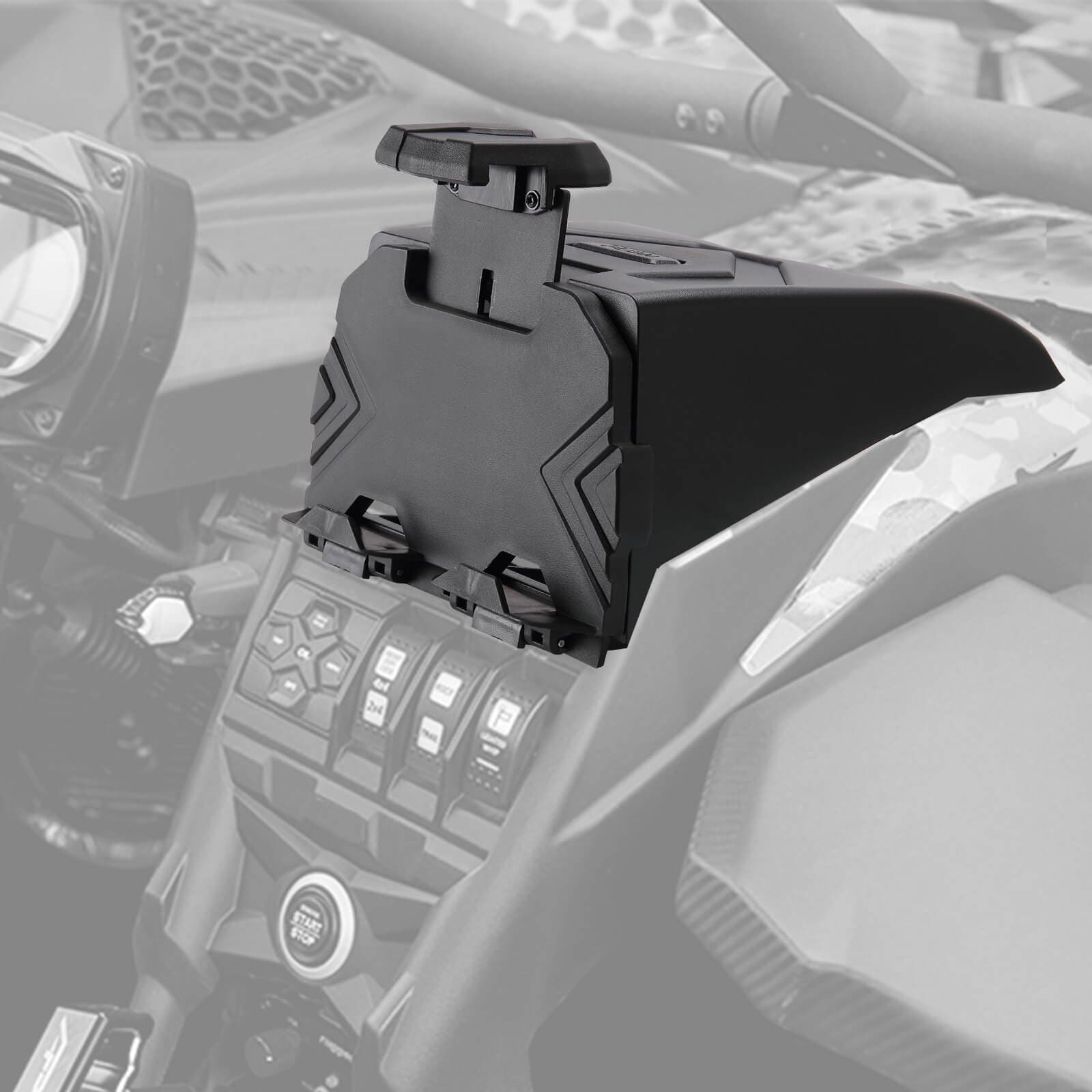 KEMIMOTO Porta Tablet + Borsa Centrale per Can-Am Maverick X3 Set