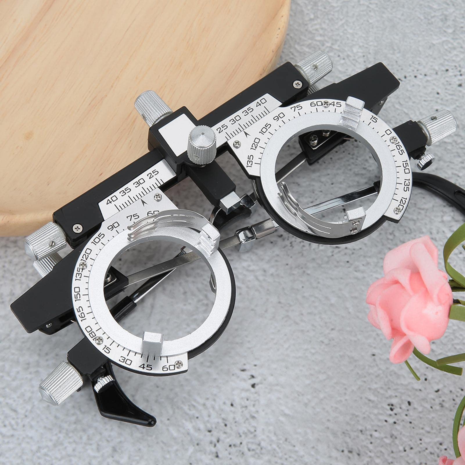 Kuuleyn montatura prova lenti optometria PD 48-80 mm 4 lenti