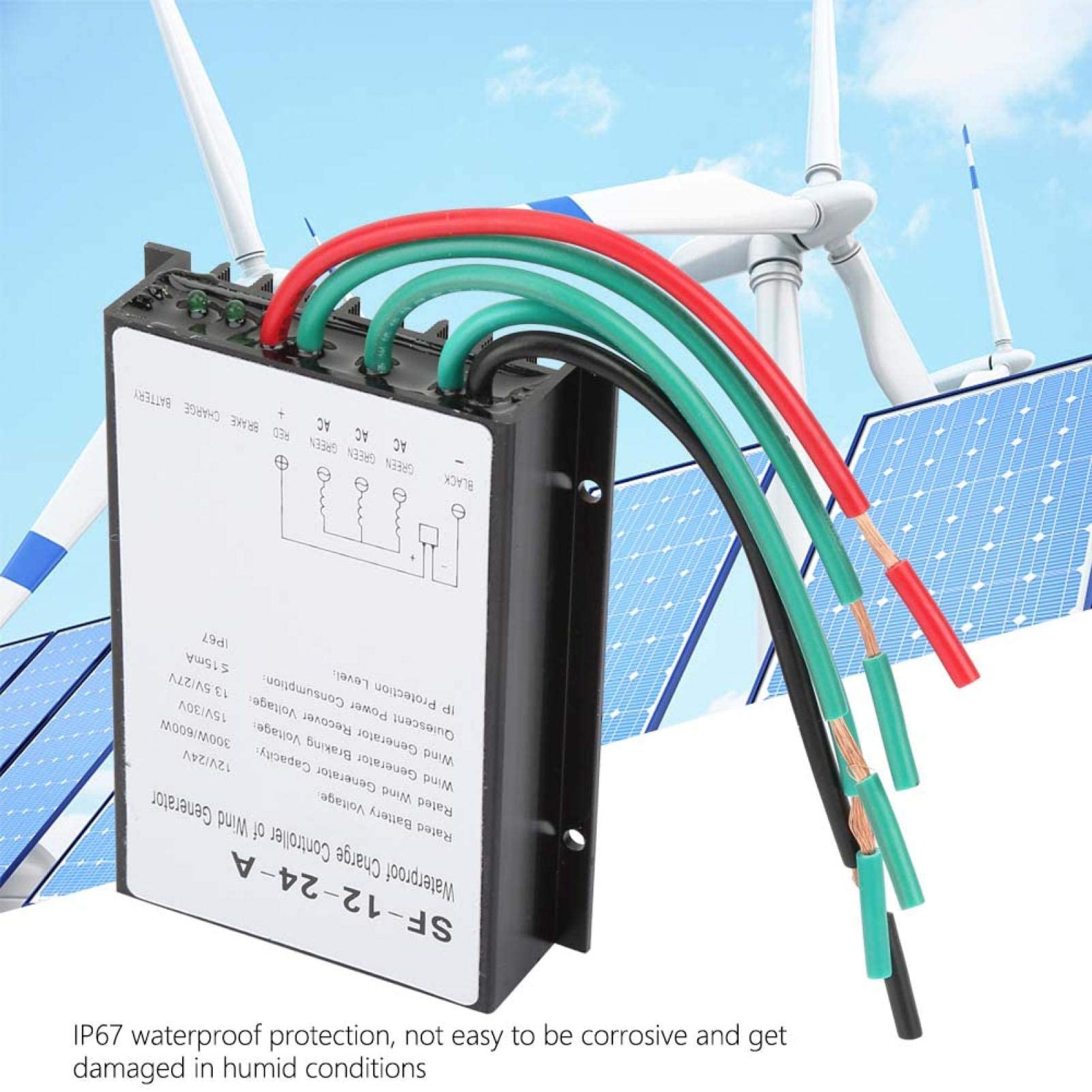 Kuuleyn SF-12-24-A regolatore carica eolico 12V 24V IP67