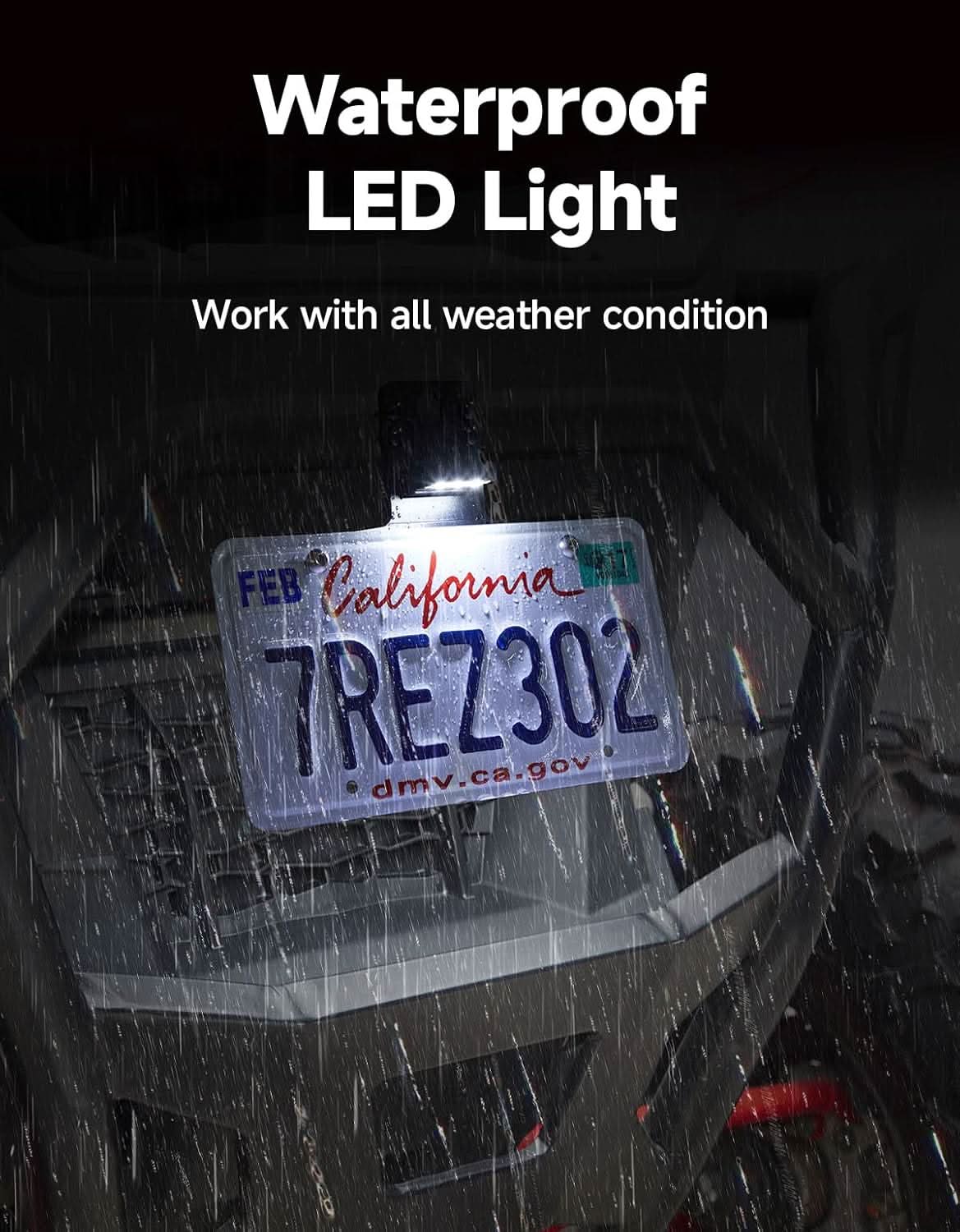 KEMIMOTO 2603 Kit Frecce UTV LED con Clacson e Targa