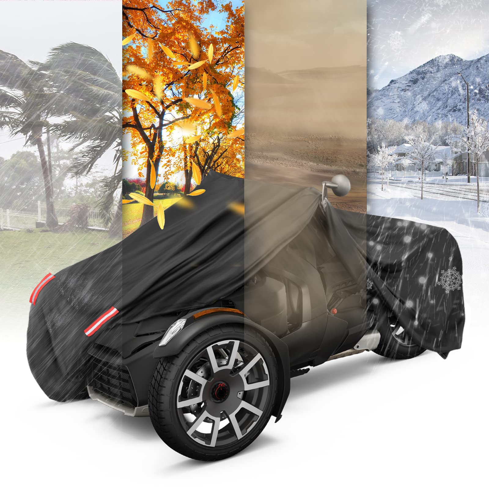 KEMIMOTO Telo Coprimoto Can-Am Ryker Rally Impermeabile