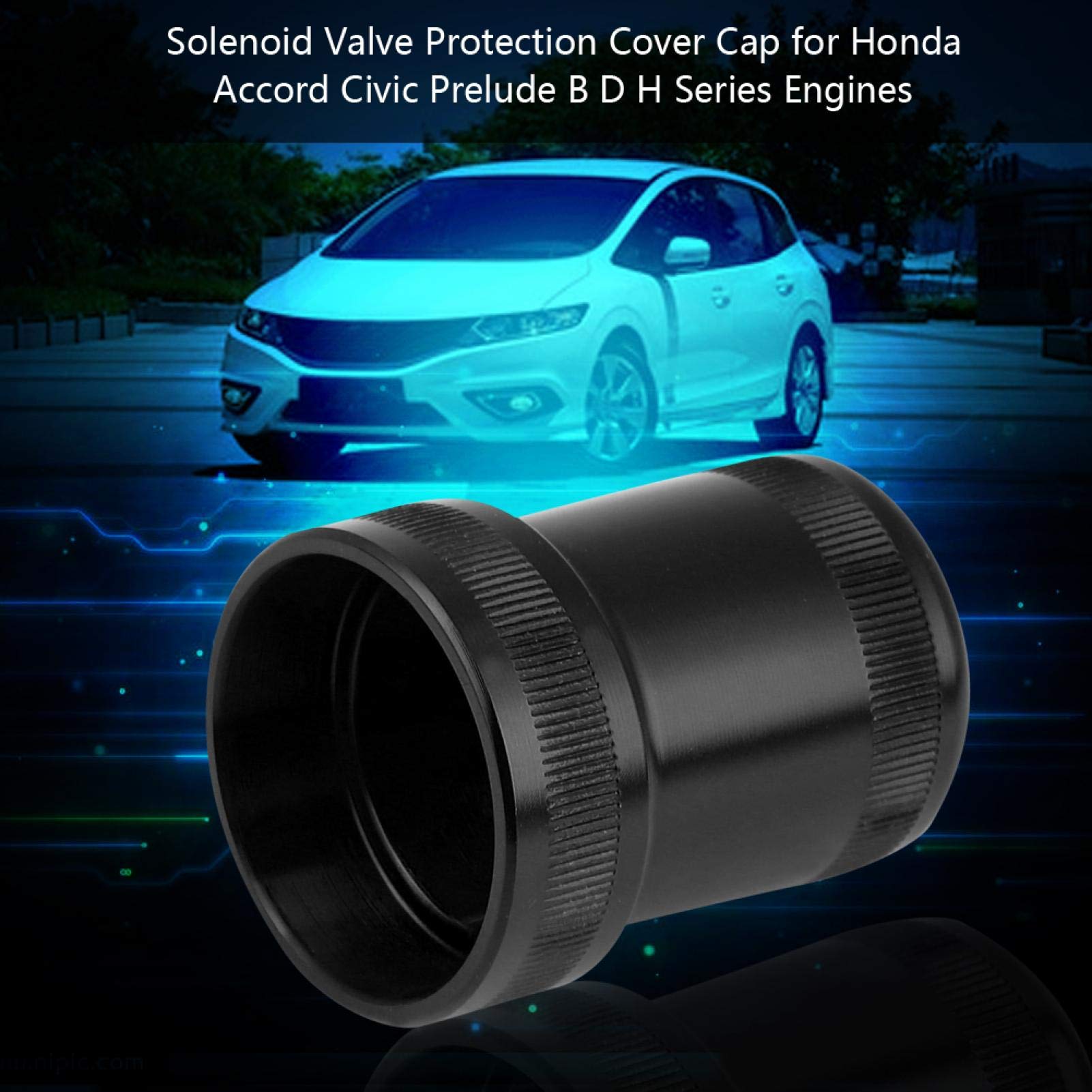 Kuuleyn motori B D H coperchio elettrovalvola VTEC nero