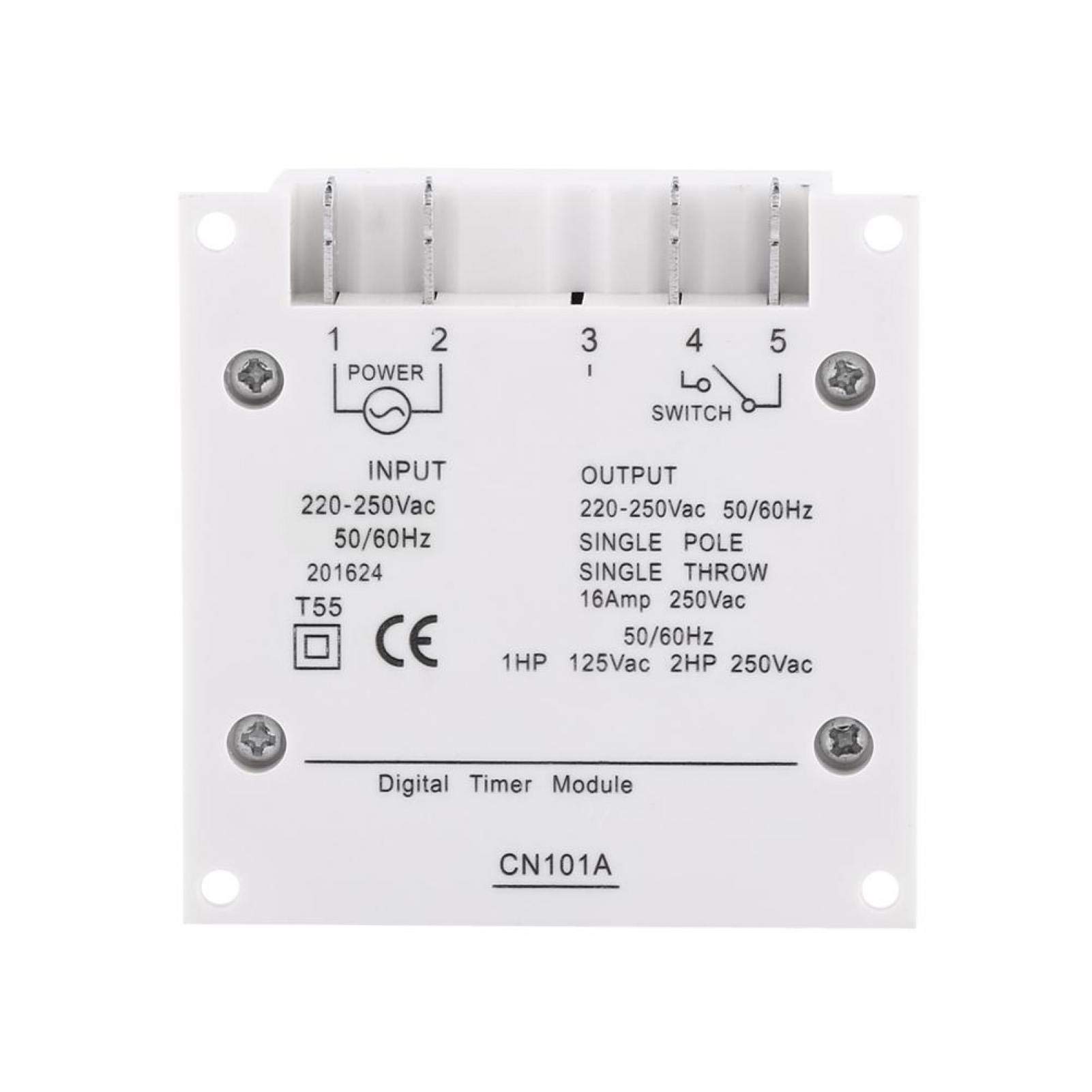 Kuuleyn Interruttore Orario Timer Digitale 220V 17 On/Off