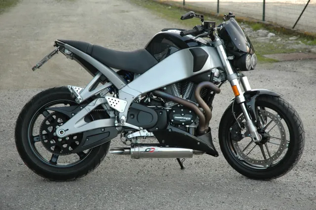 QD Exhaust Specials Buell XB9 XB12 Ulysses terminali inox