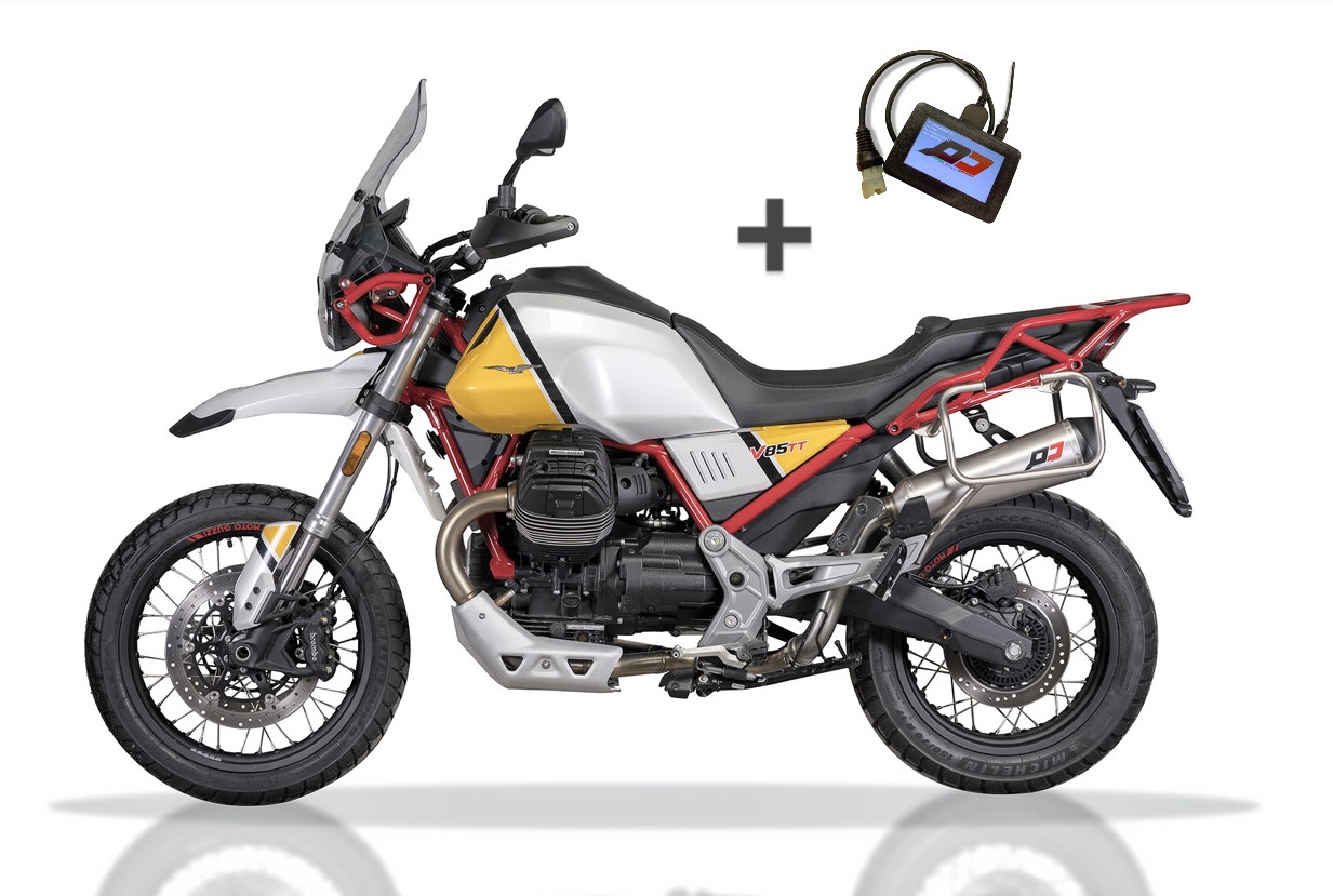 QD Exhaust V85TT decatalizzatore centralina racing