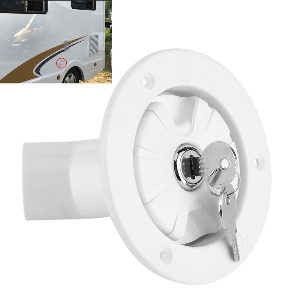 Kuuleyn Bocchettone Acqua Camper con 2 Chiavi in ABS