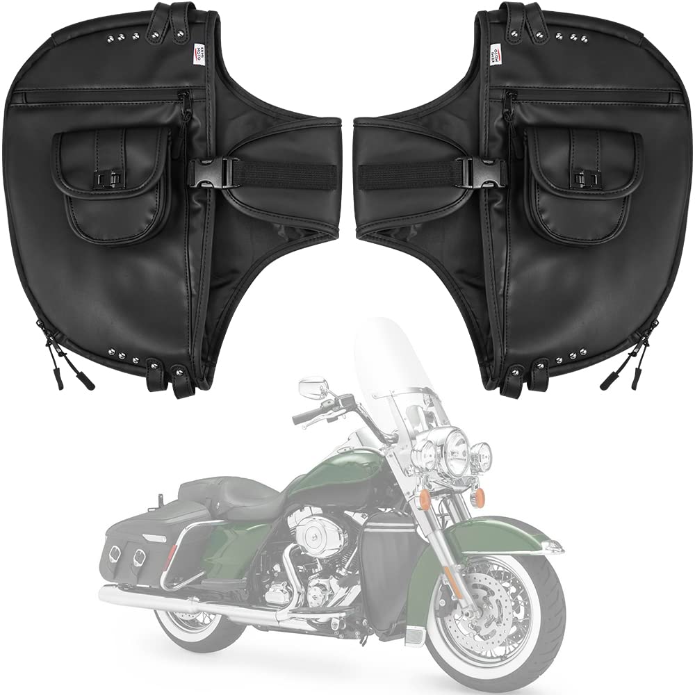 Kemimoto Touring gambali morbidi in pelle sintetica antipioggia