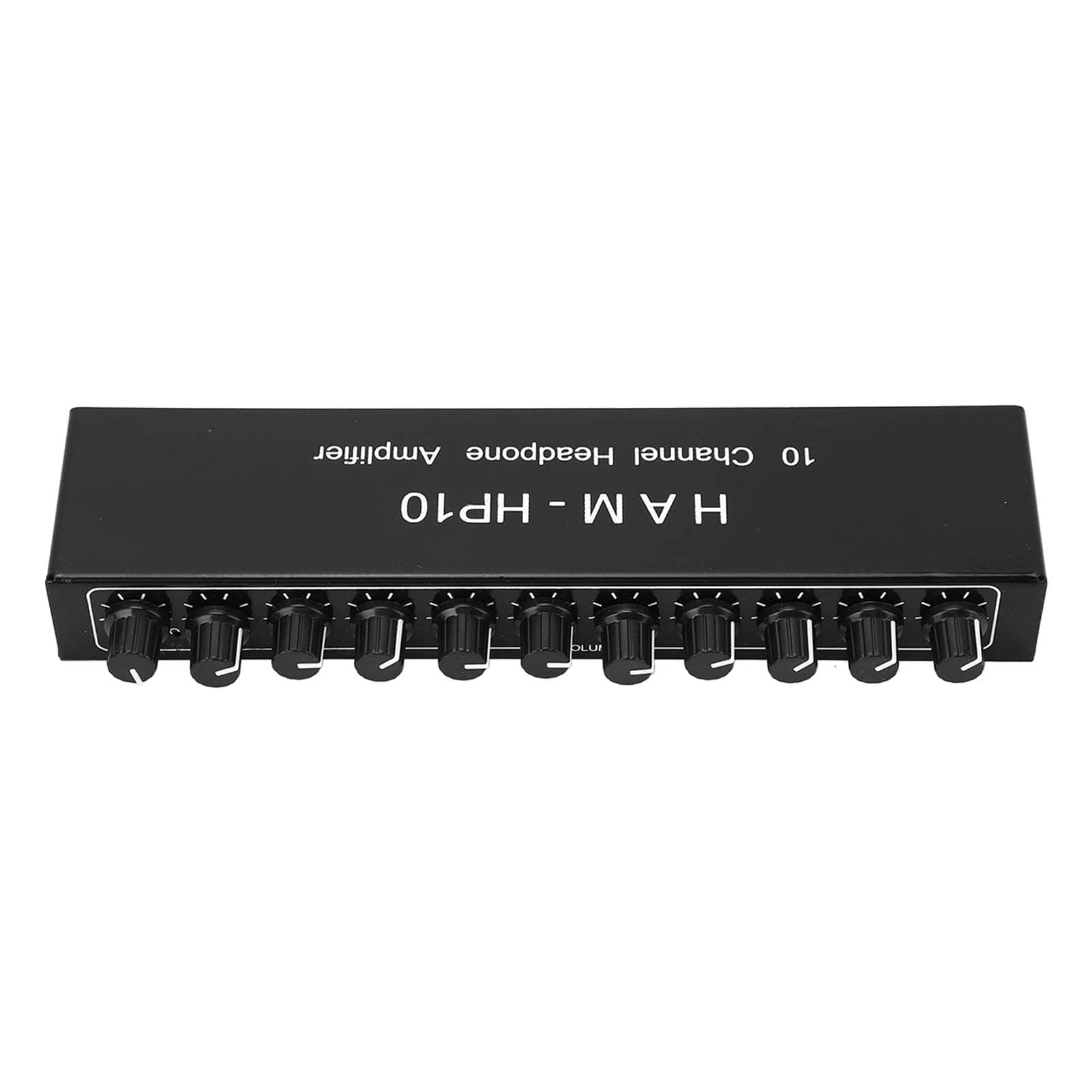 AOWINHIT Amplificatore Cuffie 10 Canali 3,5 mm lega alluminio