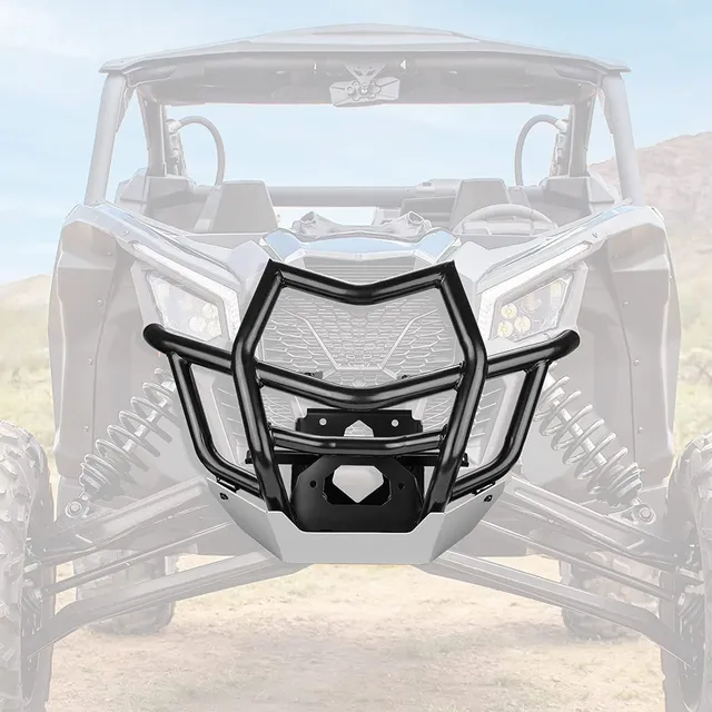 Kemimoto Maverick X3 paraurti anteriore acciaio nero