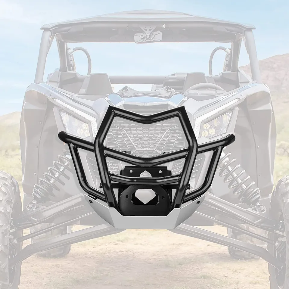 Kemimoto Maverick X3 paraurti anteriore acciaio nero