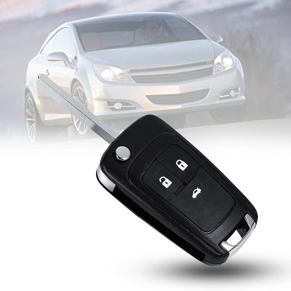 Kuuleyn Guscio Chiave 3 Tasti per Opel Astra Guscio ABS