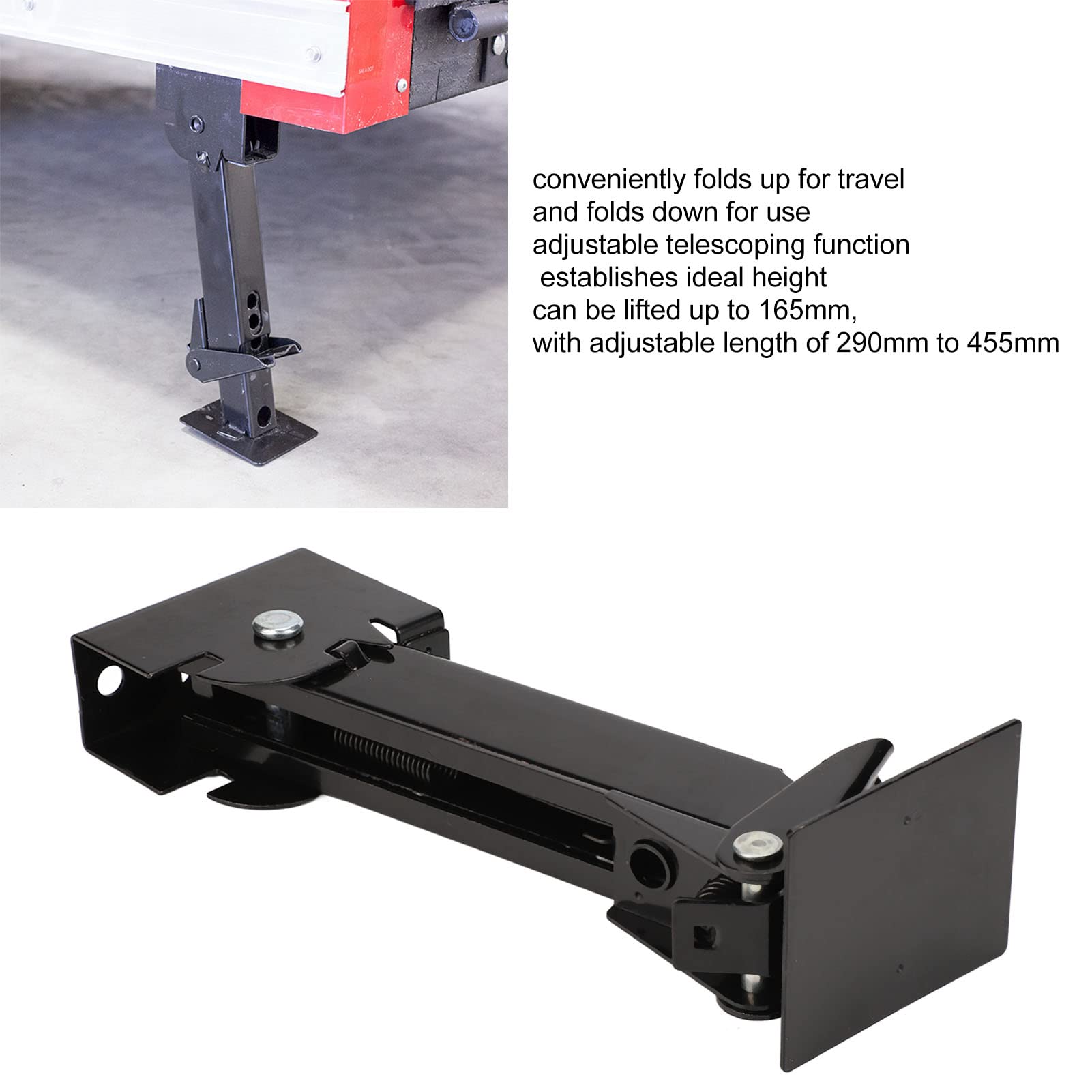 AOWINHIT Martinetto Stabilizzatore 290-455 mm 1000 lb