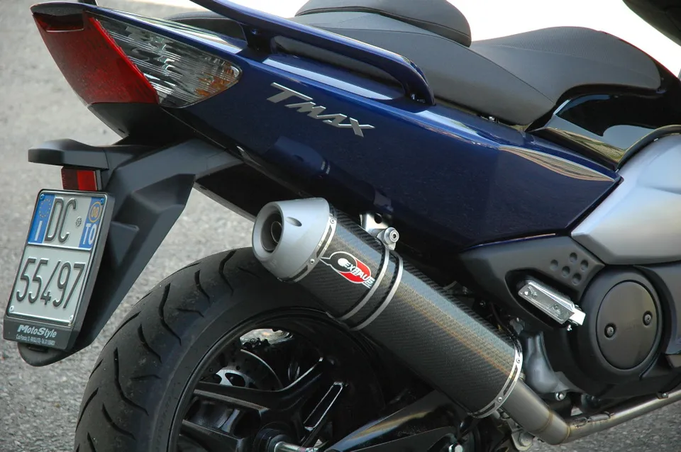 QD Exhaust Specials Yamaha T-Max 500 2008 scarico completo inox