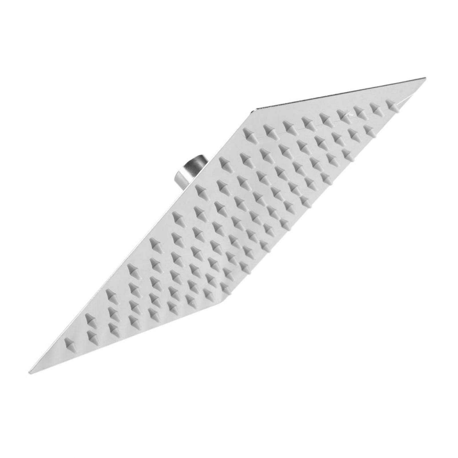 Kuuleyn Soffione Doccia Quadrato Acciaio Inox Ugelli Silicone