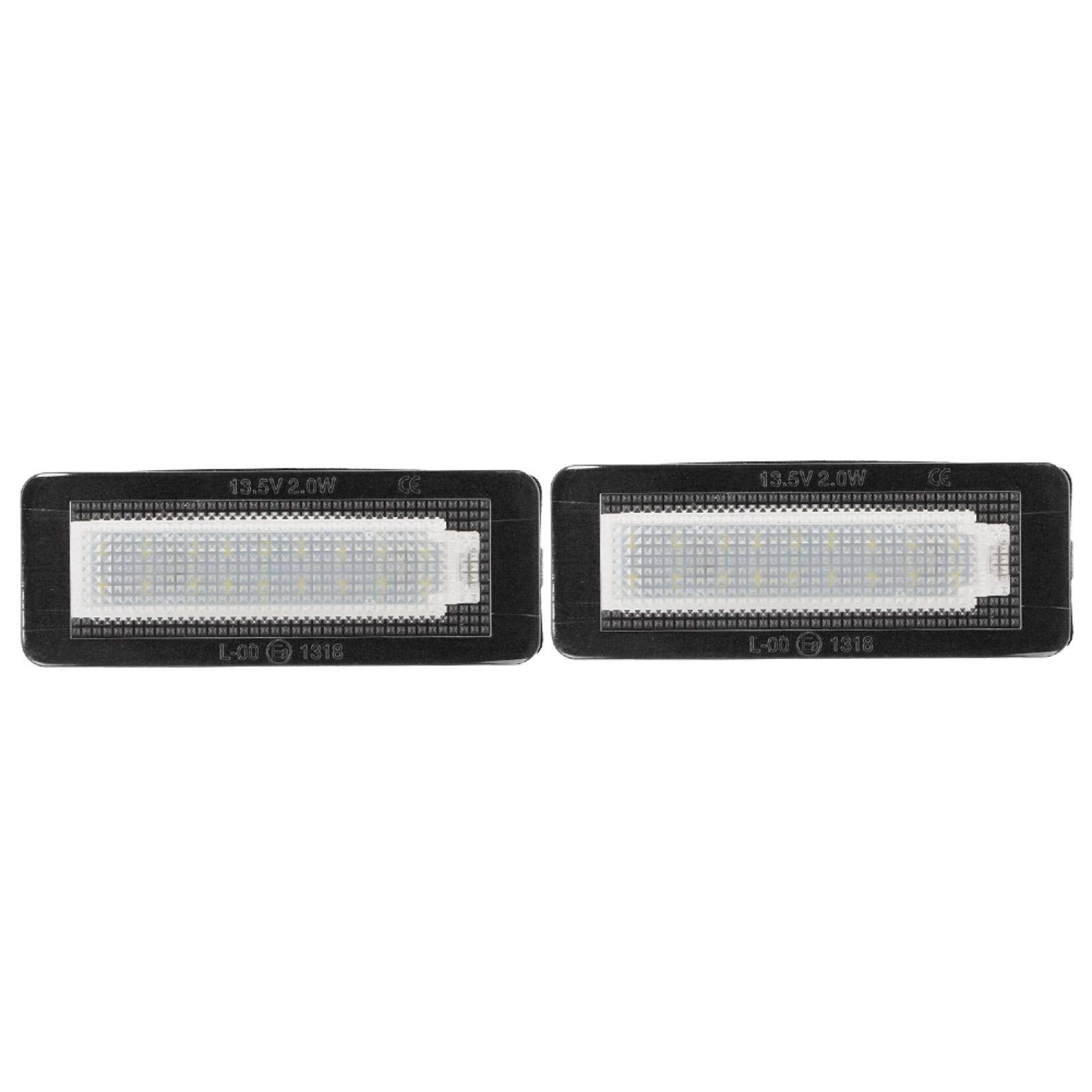 Kuuleyn luce targa LED Smart Fortwo W450 W451 2 pz