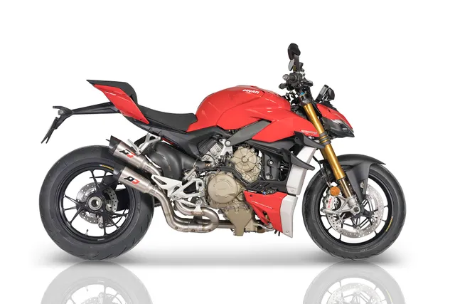 QD Exhaust Twin Gunshot Streetfighter V4 2020 scarico racing