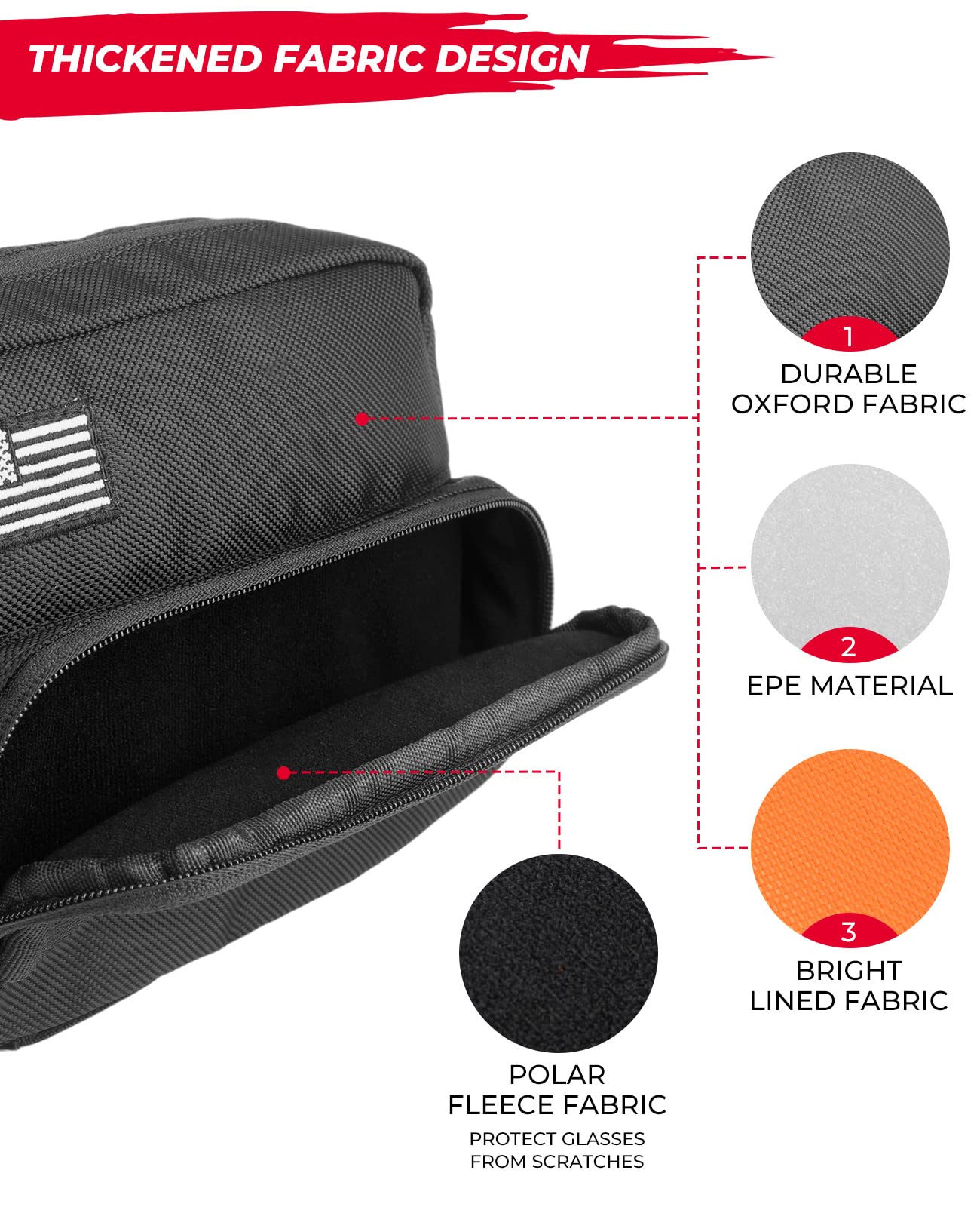 Kemimoto borsa manubrio moto cruiser nera con tracolla