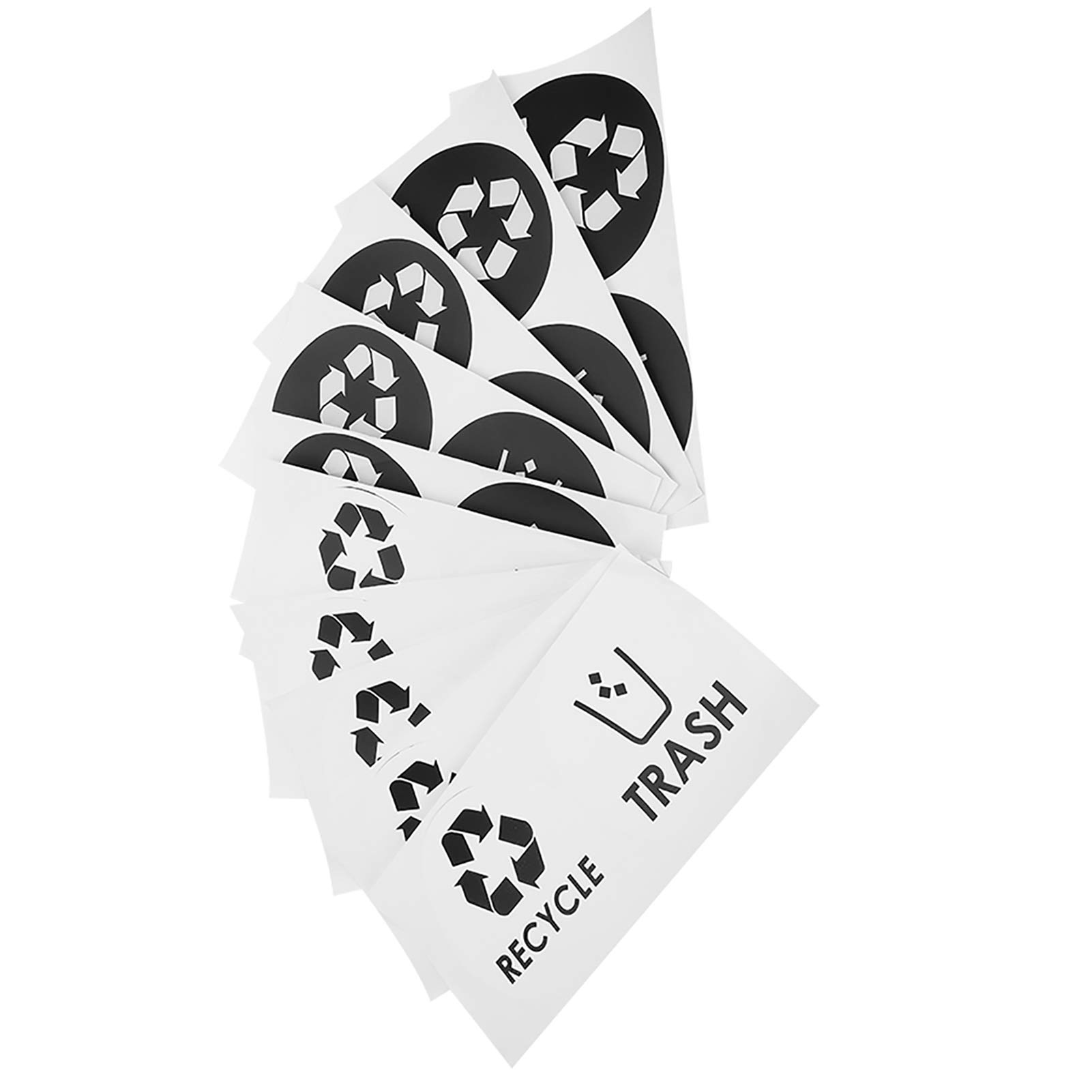Kuuleyn adesivi raccolta differenziata 20 pezzi PVC