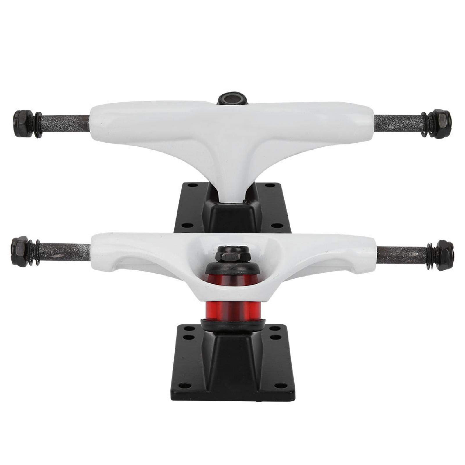 Kuuleyn Truck Skateboard 4-8 Pollici Alluminio Bianco 2 Pezzi