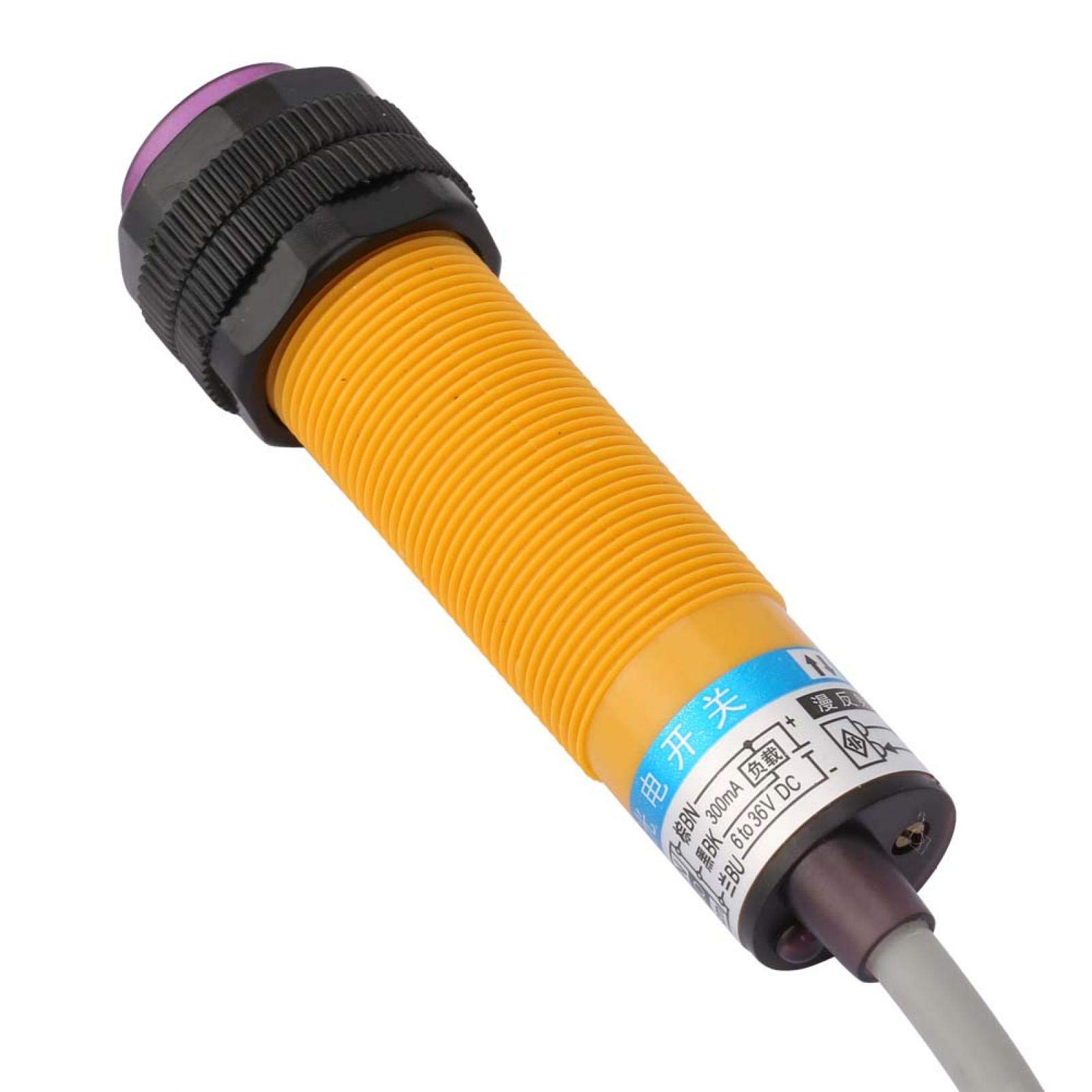 Kuuleyn E3F-DS30C4 sensore fotoelettrico NPN NO M18 diffuso