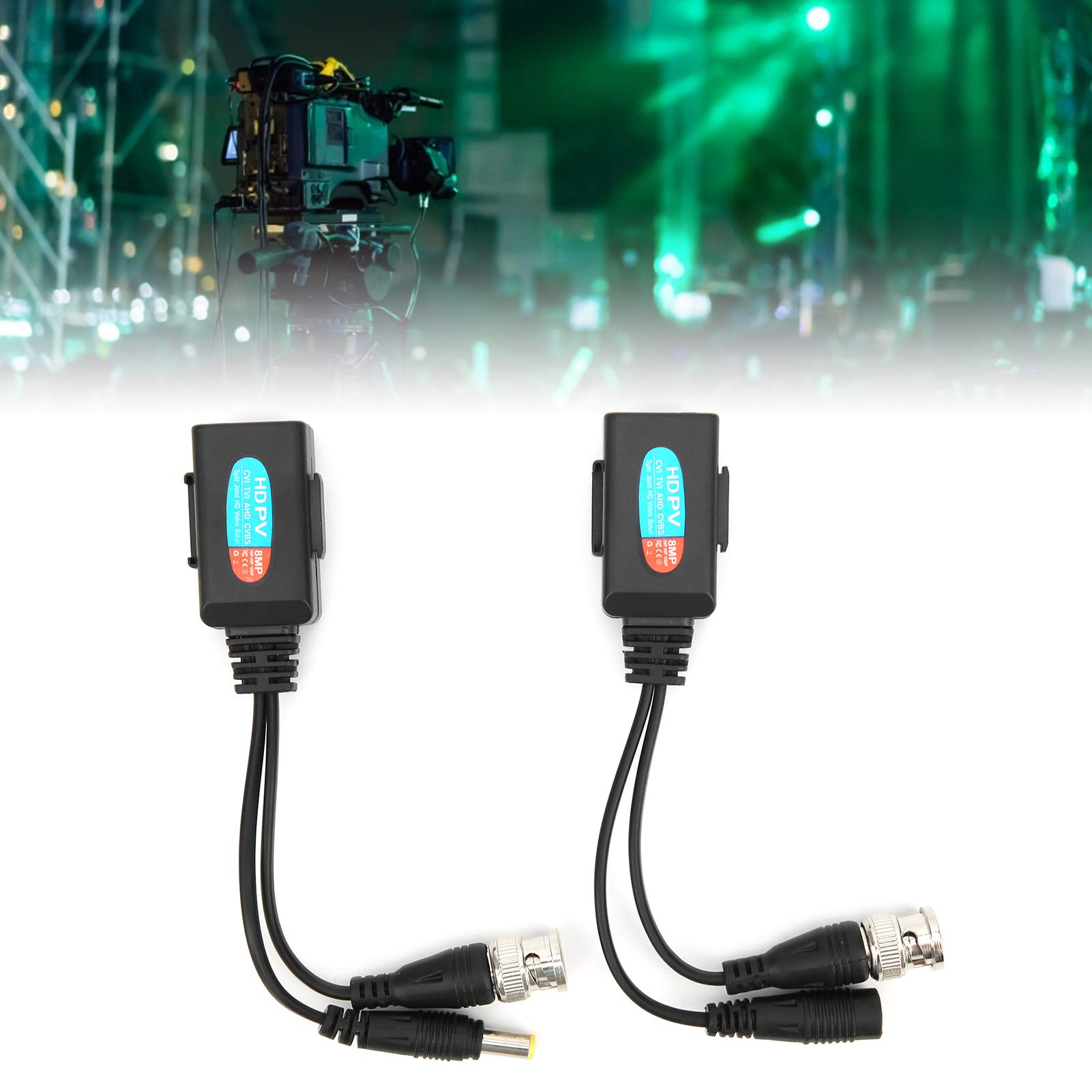 Kuuleyn Balun Video 8MP passivo 200m AHD/CVI