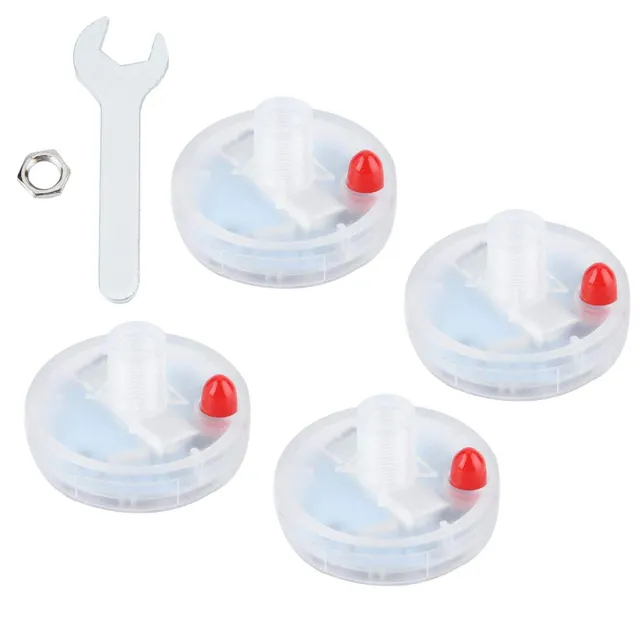 Kuuleyn tappi valvola LED solari ruota auto moto bici 4 pezzi