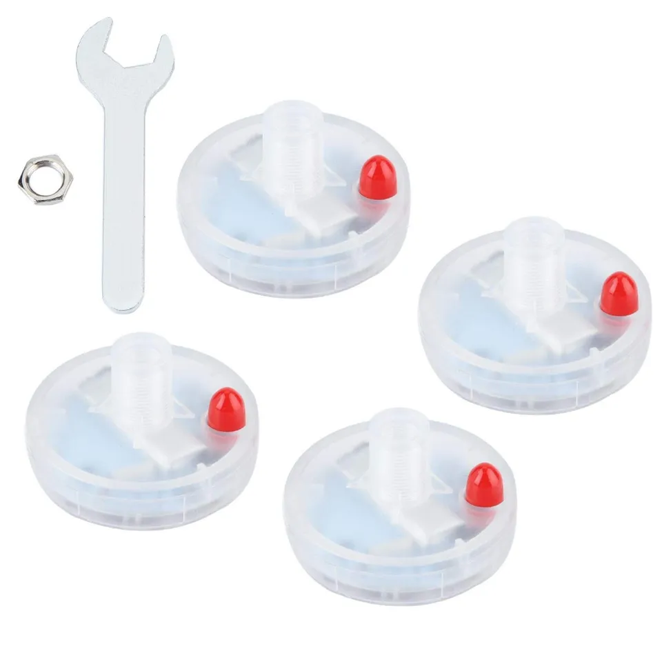 Kuuleyn tappi valvola LED solari ruota auto moto bici 4 pezzi