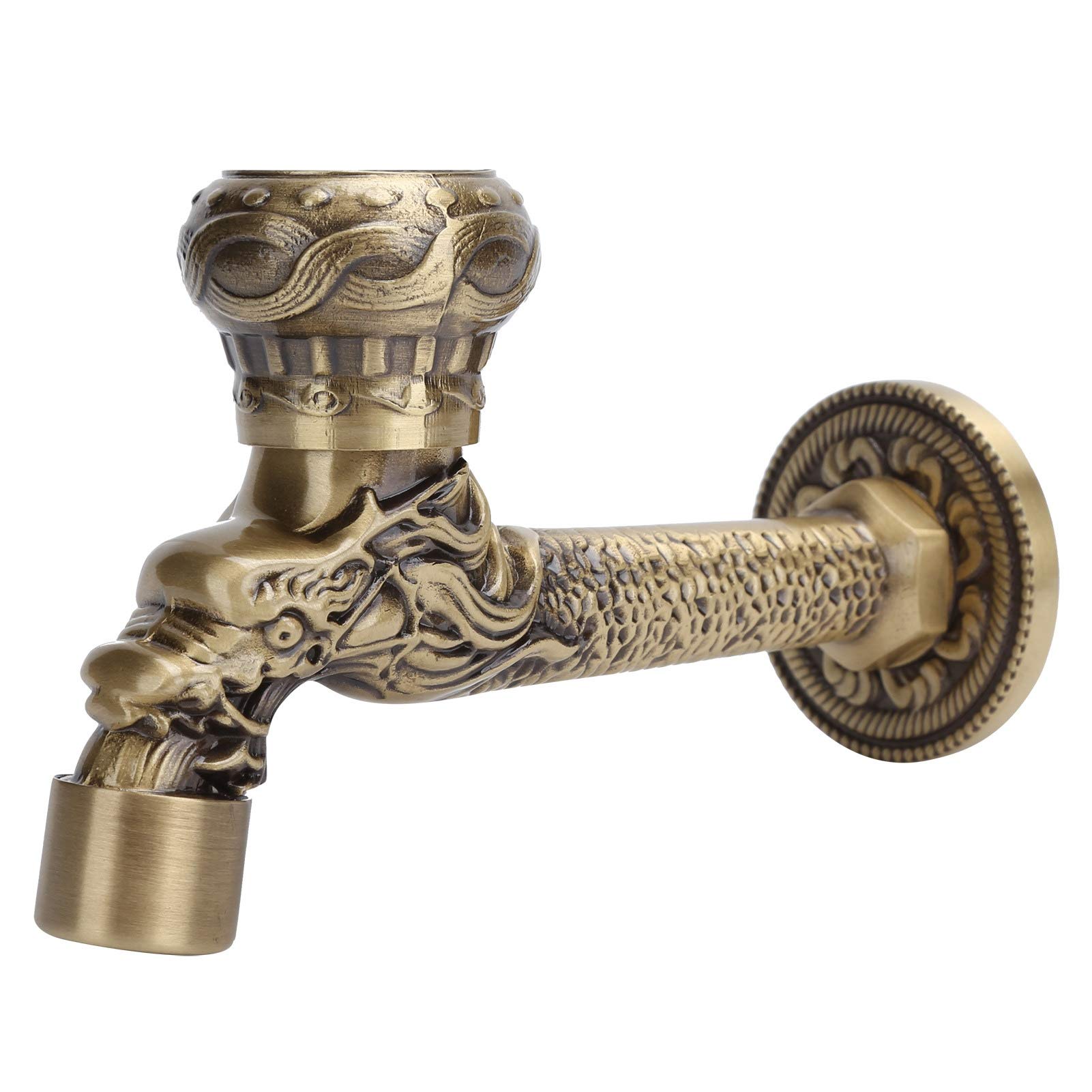 Kuuleyn rubinetto parete ottone antico G1/2 acqua fredda