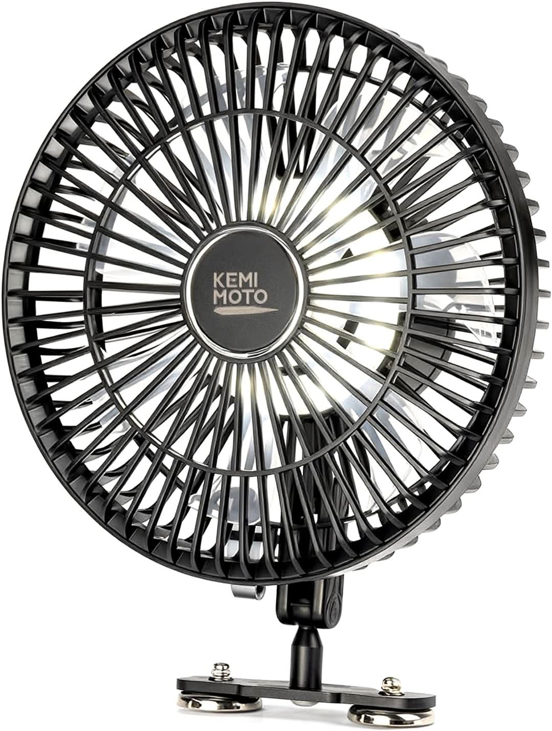 Kemimoto ventilatore magnetico 8 pollici golf cart USB