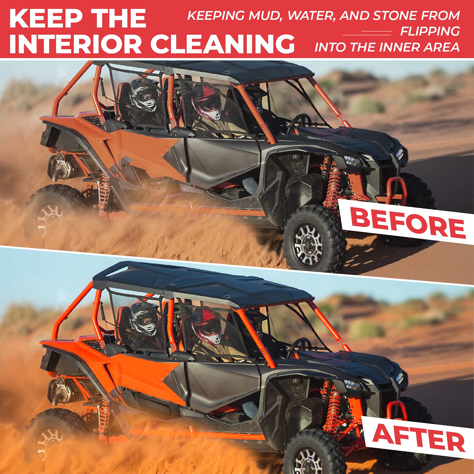 KEMIMOTO Talon 1000X-4 2020-2023 pannelli inferiori 2 pezzi