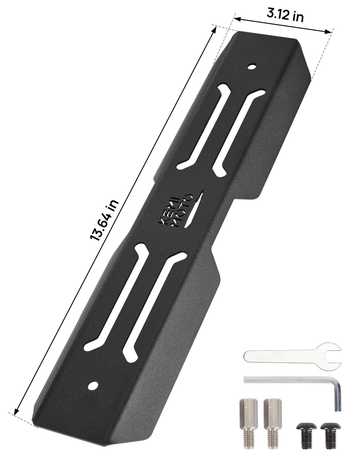 Kemimoto Paracalore Scarico Acciaio per CT125 Trail 125