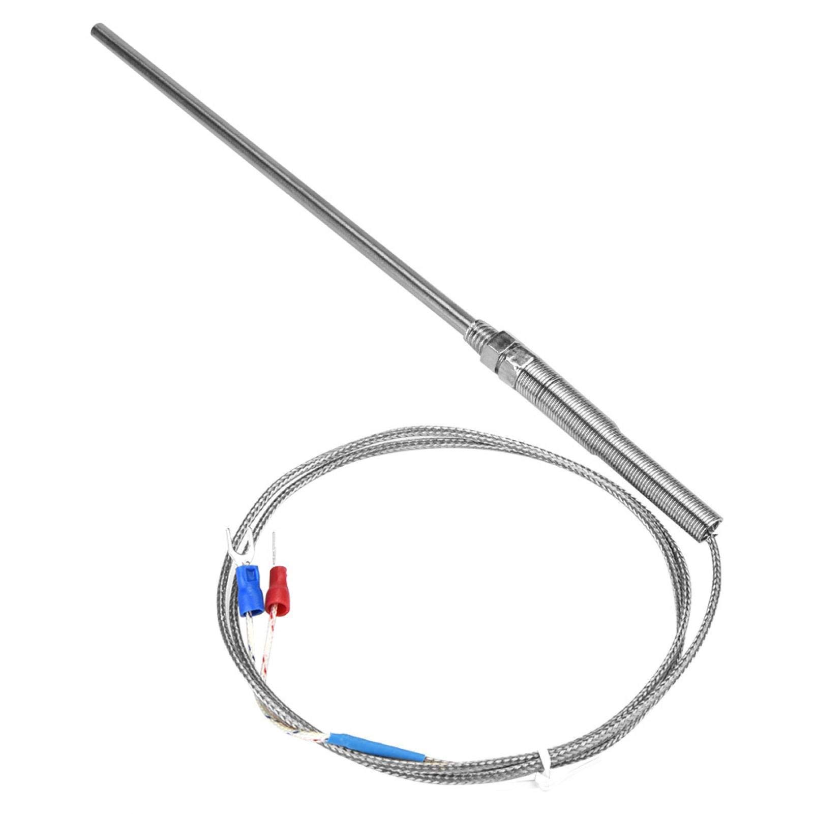 Kuuleyn Tipo K termocoppia M8 150mm 2pz cavo 1m 400°C