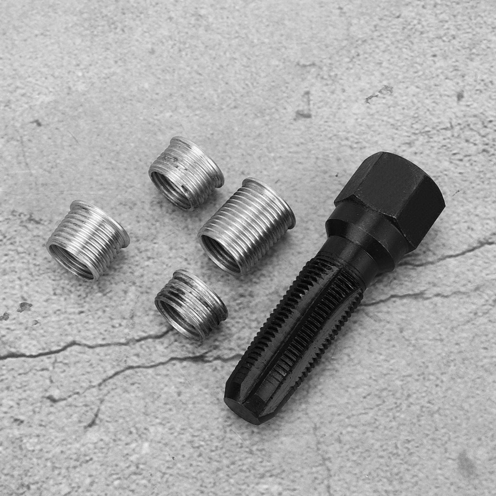 Kuuleyn M14x1,25 maschio ripara filetti candele acciaio 4 pezzi
