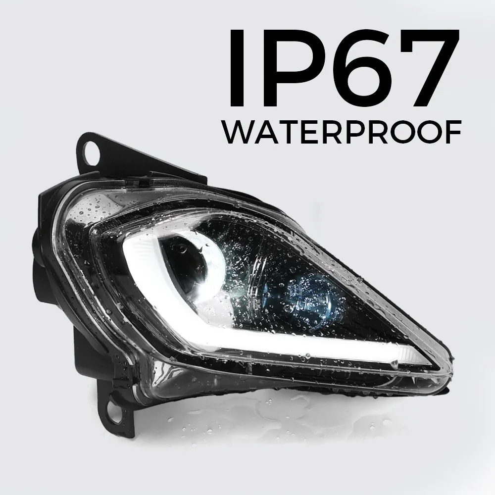 Kemimoto Fari LED Yamaha YFZ 450 Raptor 700 IP67