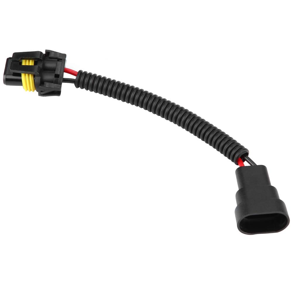 Kuuleyn Cablaggio Faro 9005/9006 Prolunga 2 Pezzi Nero