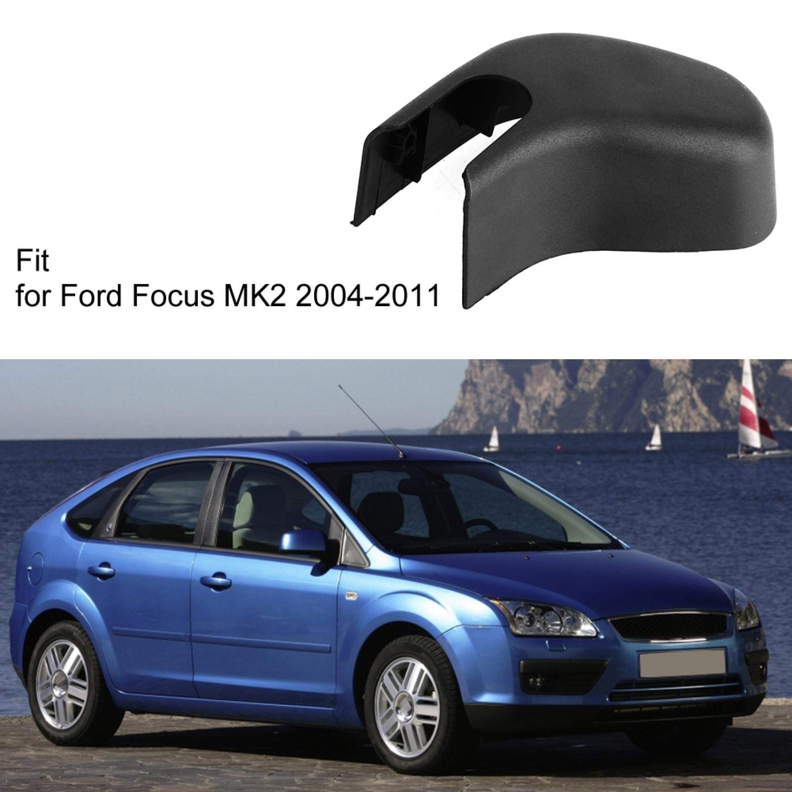 Kuuleyn Focus MK 2 coperchio braccio tergicristallo posteriore nero