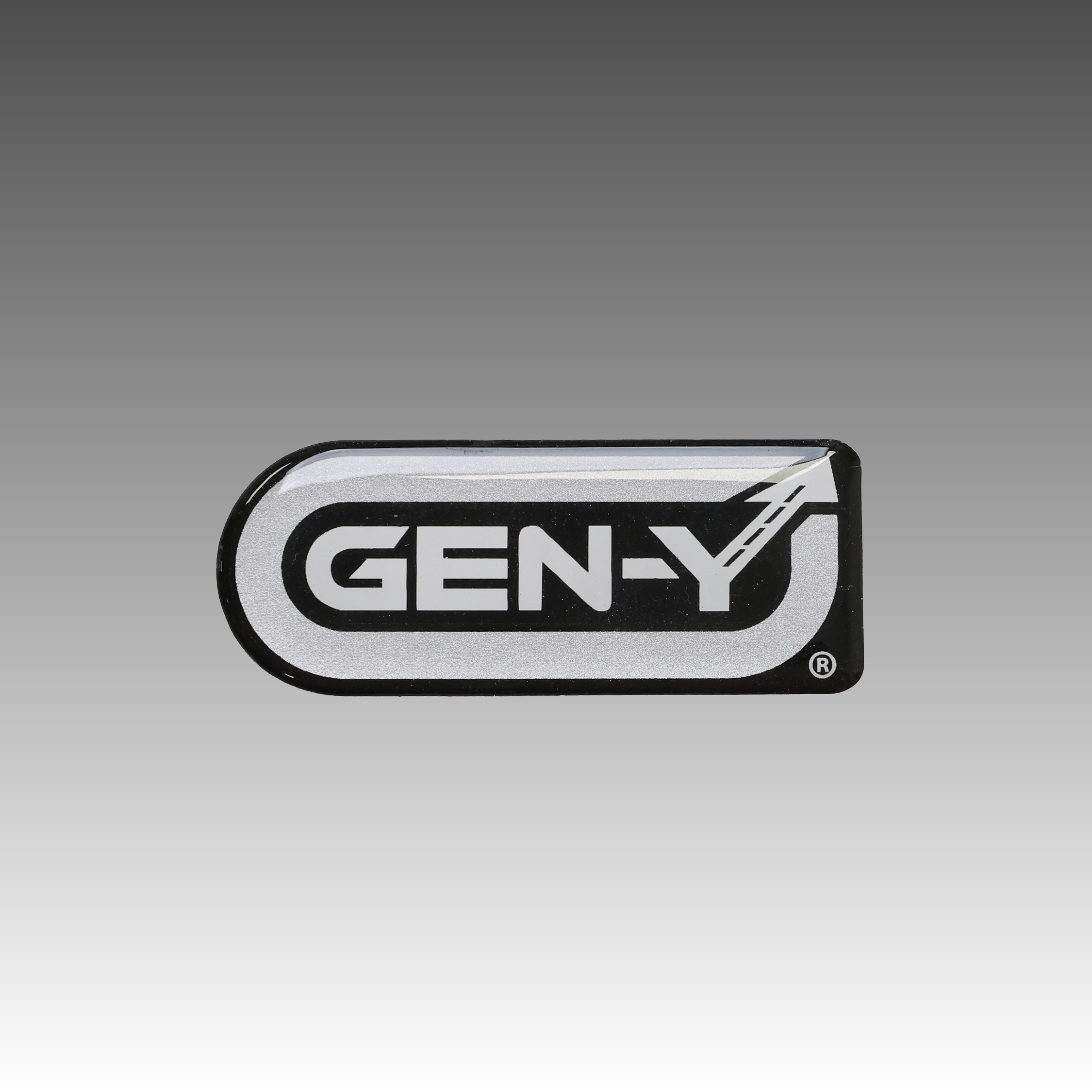 GEN-Y Monochrome decal argento cupola MEGA-DUTY