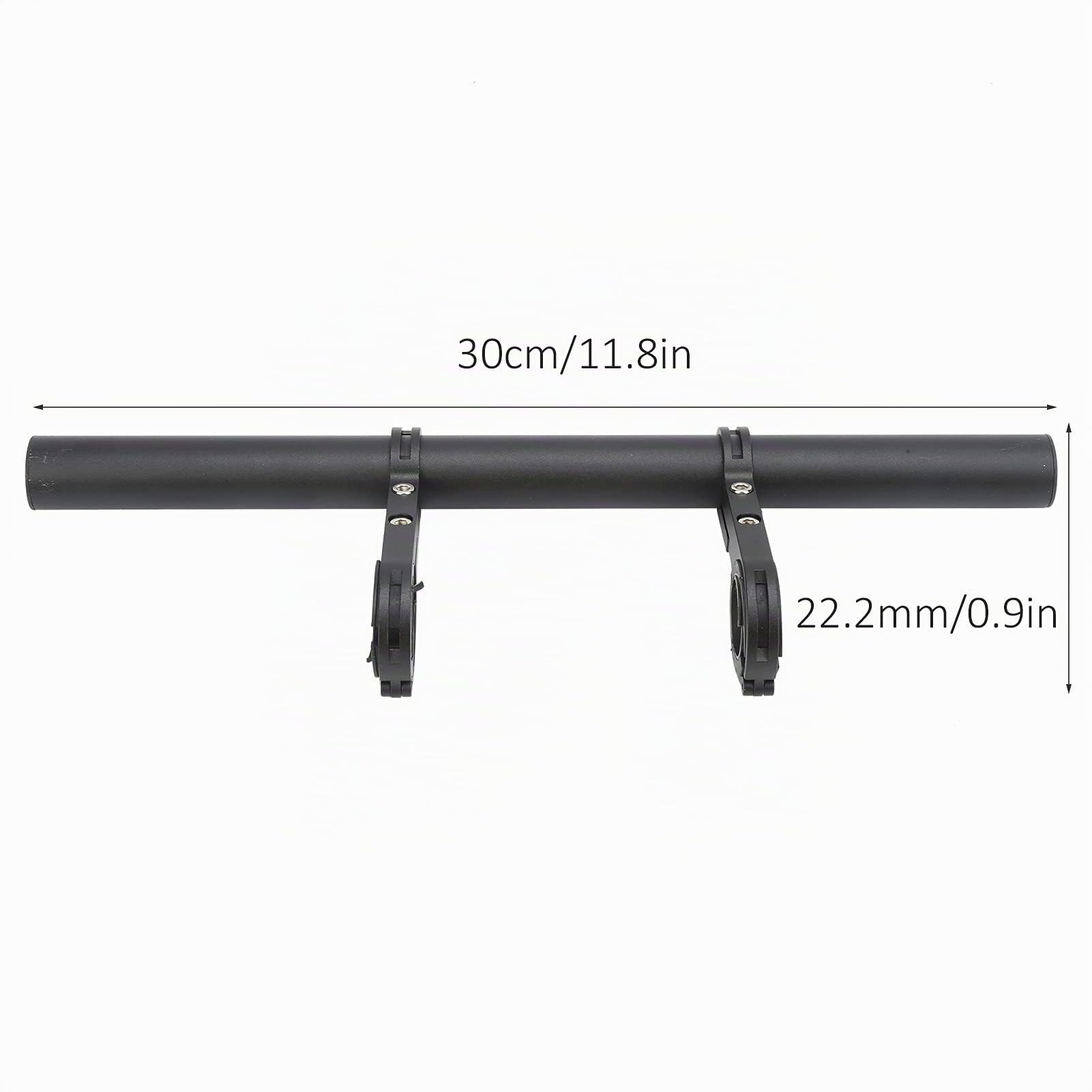 Hapivida Estensione Manubrio Bici 30 cm Alluminio Doppia