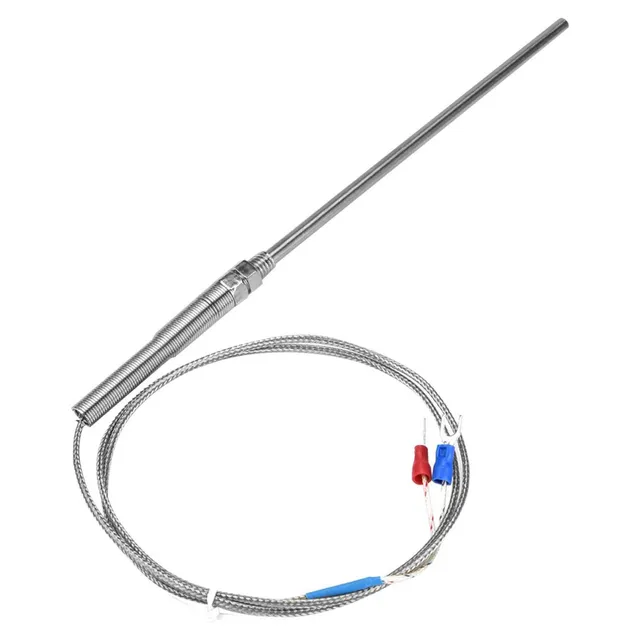 Kuuleyn Tipo K termocoppia M8 150mm 2pz cavo 1m 400°C