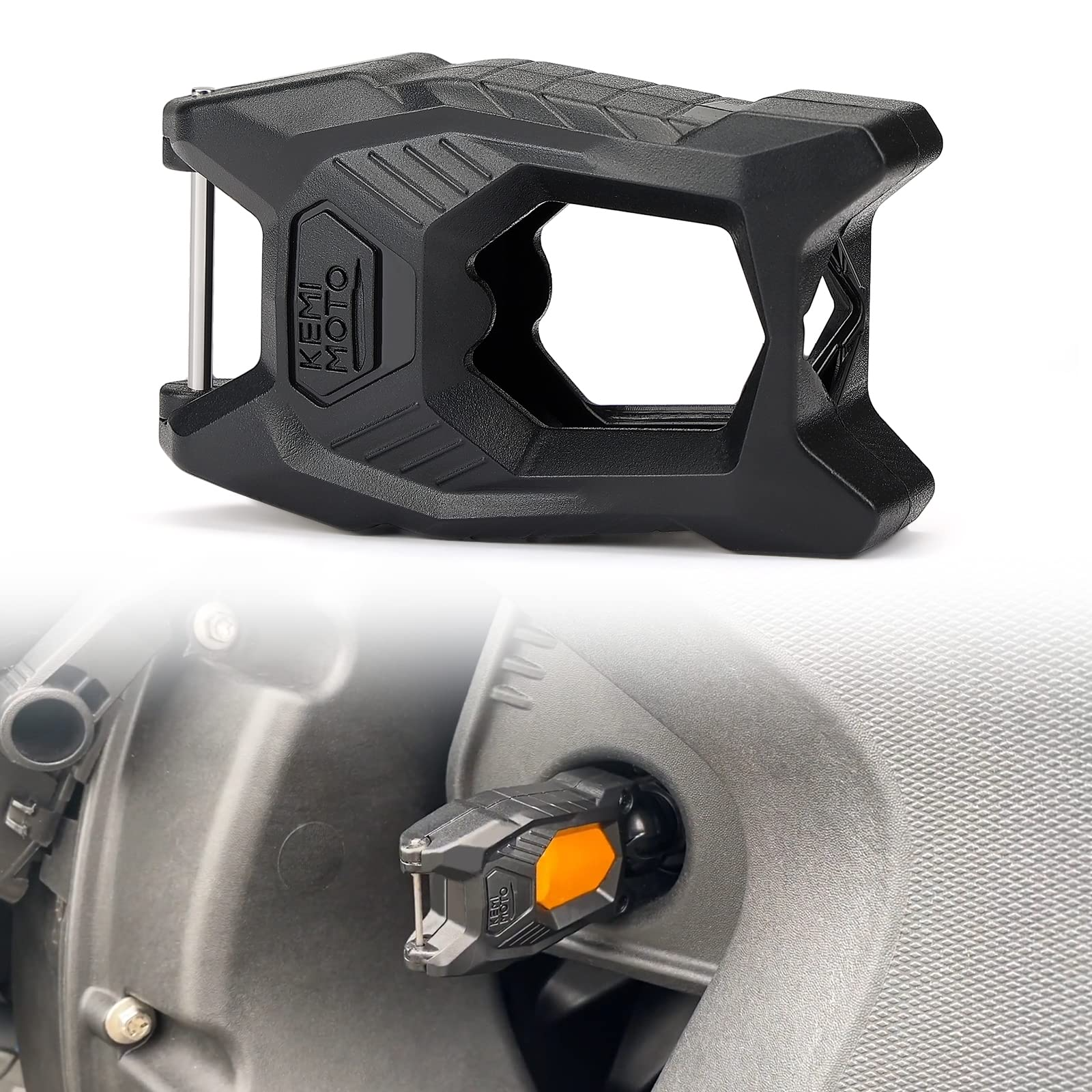 KEMIMOTO Portachiavi Can-Am Ryker Outlander ABS nero