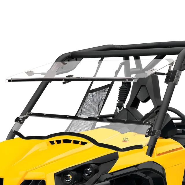 KEMIMOTO Parabrezza Apribile Commander 800 1000 Policarbonato