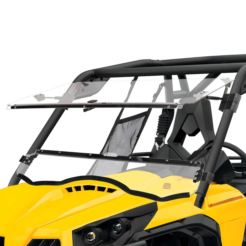 KEMIMOTO Parabrezza Apribile Commander 800 1000 Policarbonato