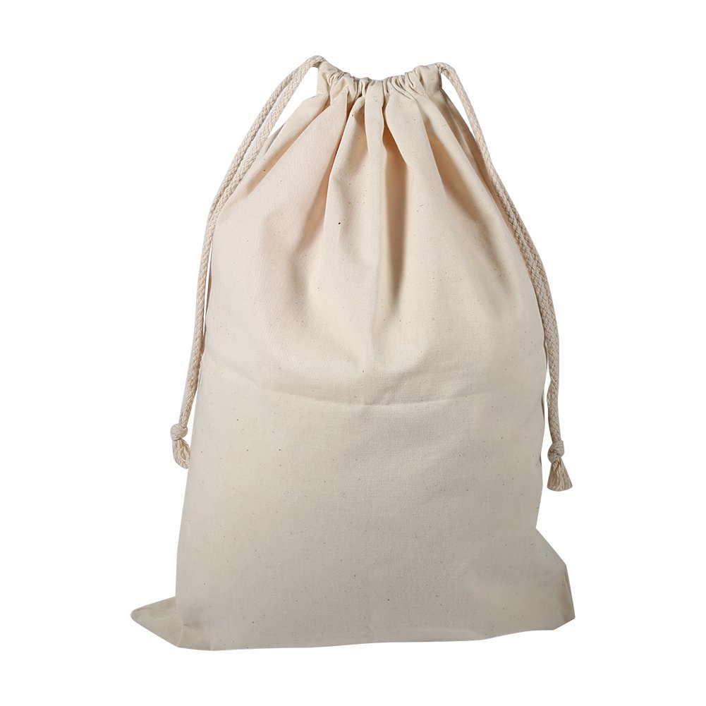 Kuuleyn sacchetto cotone 10x12 cm coulisse naturale