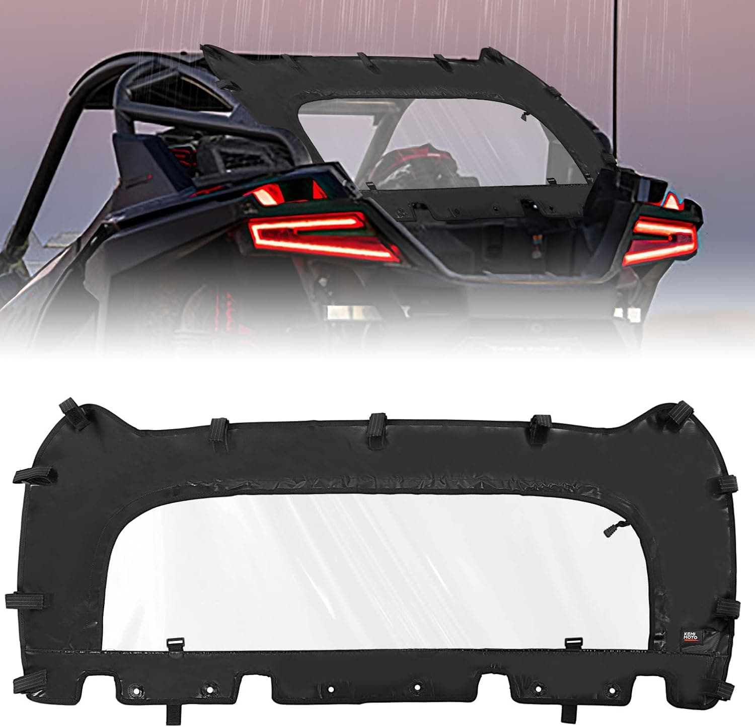 Kemimoto RZR Pro R lunotto posteriore morbido 2022-2024