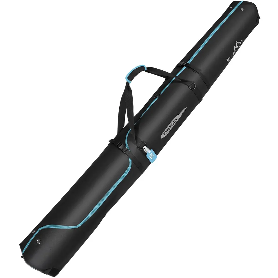 KEMIMOTO sacca snowboard sci imbottita 200cm blu